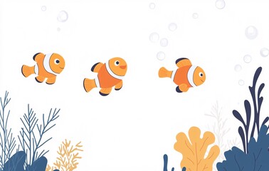 fish in the water