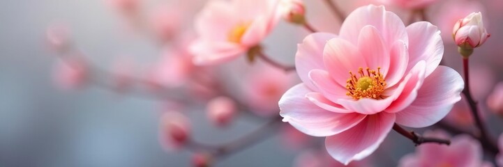 Ornament shaped like a flower in soft pastel colors, elegant, flower