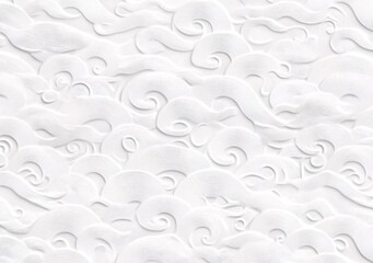 abstract seamless pattern with waves