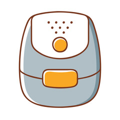 Air Fryer illustration with a simple design on a white background