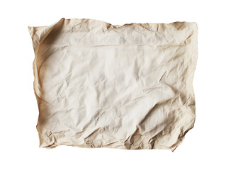 Obraz premium blank sheet of old paper on a transparent background. old paper transparent background