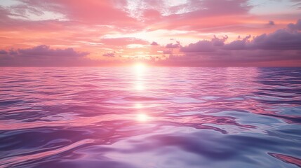 Naklejka premium a soothing ripple effect with a pastel sky background, providing space for text, banners, health campaigns, spa advertising, and eco-friendly themes.