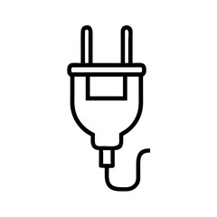 electric plug icon design