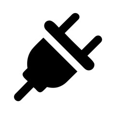 electric plug icon design