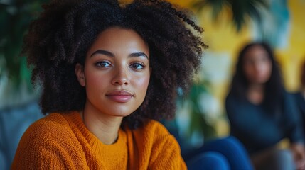 A digital campaign promoting mental health resources, featuring diverse individuals sharing their stories and support networks  