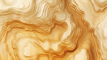 Abstract Layered Textures in Warm Earth Tones with Fluid Patterns