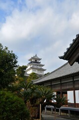 掛川城 二の丸御殿と天守閣

