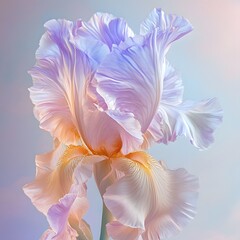 Fototapeta premium Ethereal Iris Blossom