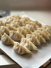 dumplings on the table