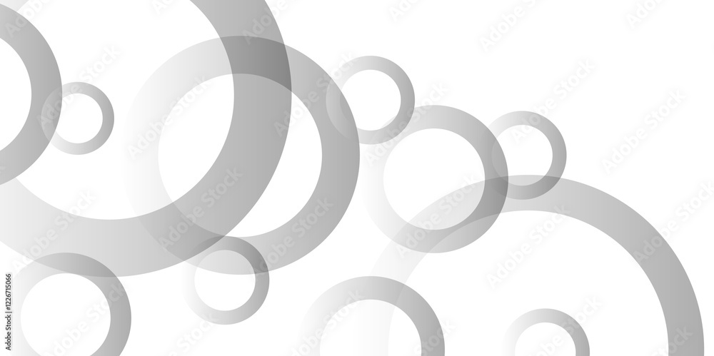 Poster black and white vector abstract minimalist gradient geometric shapes background. abstract bokeh blac