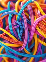 Colorful Wire Spools