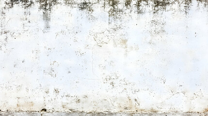 Fototapeta premium Weathered white wall texture, outdoors, grunge background, design element