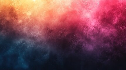 Naklejka premium Abstract warm pastel blurred grainy gradient background texture. Colorful digital grain noise effect pattern, lo-fi multicolor vintage design. Retro analog photo film overlay, screen filter effect.