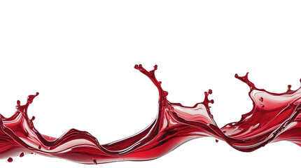 red juice splash (png)