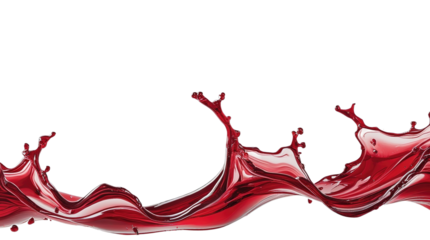 red juice splash (png)