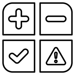 Obraz premium swot analysis Icon