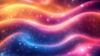 An abstract pastel holographic blurred grainy gradient background texture. This design features colorful digital grain, a soft noise effect pattern, and a lo-fi multicolor vintage retro aesthetic.