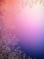 Abstract purple red background with subtle flowers rangoli pattern