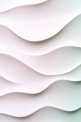 Obraz premium Soft undulating layers create serene atmosphere, emphasizing flu