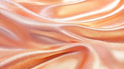 Obraz premium background with pink orange silk cloth