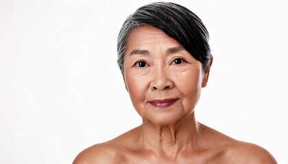 成熟した日本人女性の魅力を捉えた落ち着いたポートレート