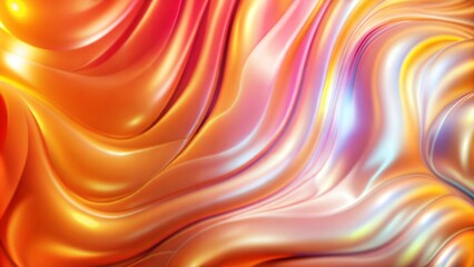 Obraz premium abstract background waves texture layered texture rose gold glow silk like