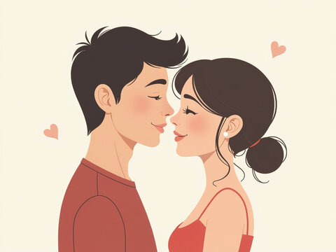 Un Par De Personas Comprometidas En Una Relaci&oacute;n Mutua Con Afecto Y Confianza. 00002