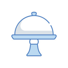 Cake Dom vector icon