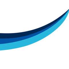 Business Wave Border