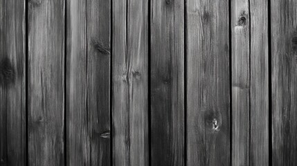 Naklejka premium Black stained wood background with copy space for design