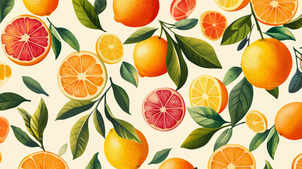 Orange and yuzu fruits vector icons. Isolated whole citrus fruit with leaves. Emblem for vitamin juice or jam label, packaging sticker, grocery shop tag, farm store