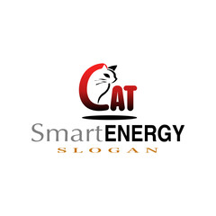 Fototapeta premium “Cat Smart Energy: Innovative Solutions for a Sustainable Future”