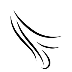 Wind sweep effects illustration 