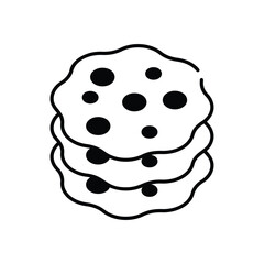 Pita Bread vector icon