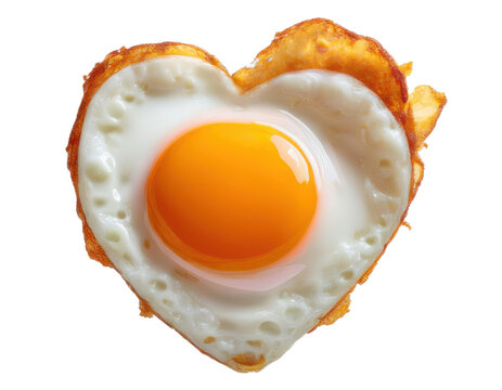 recommend clip art: heart shaped fried egg isolated on transparent background.cut out
