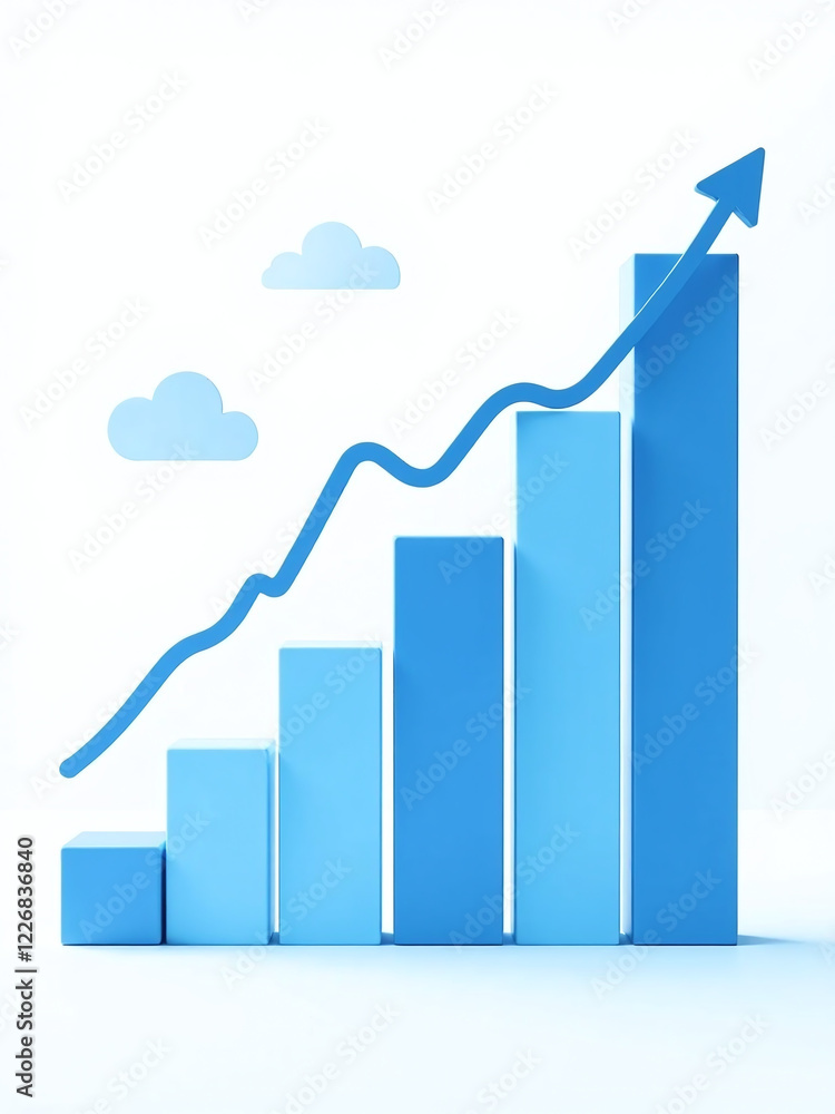 Poster business growth is often measured by analyzing profit graphs and charts displaying statistical data 