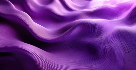 Obraz premium smooth purple wavy background