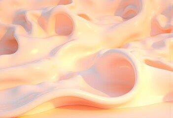 Obraz premium Minimalist checkered background in neutral beige and soft earth tones