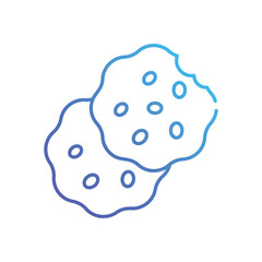 Biscuit vector icon