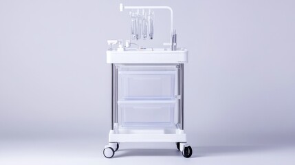 Medical Utility Cart with Drawers for Healthcare Professionals and Clinics