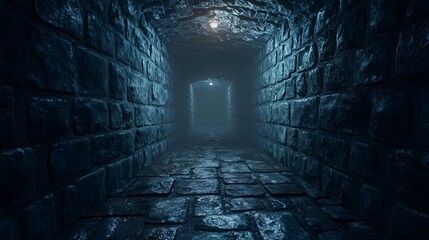 Dark Underground Passage