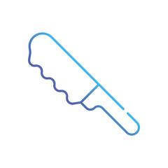 Knife Bread vector icon