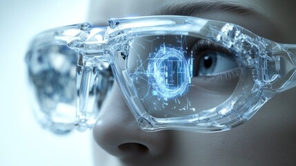 Futuristic Glasses: A Glimpse into Augmented Reality