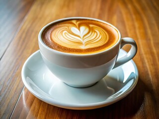 White Coffee Cup on Plate - Documentary Photography