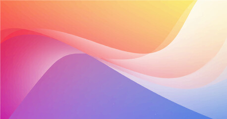 Coloured Blurred Abstract Background, Smooth transitions of iridescent colors, Soft pastel color gradient, Colorful gradient Rainbow Background