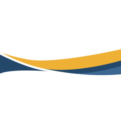 Business Wave Border