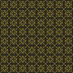 luxury dark and gold seamless pattern geometric