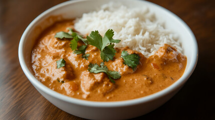 Indian cuisine meals, restaurant menu dishes banner. White gravy, masala tea and pumpkin ginger cake, Saag Gosht lamb and spinach, pork and lentil curry, Masoor Dal lentil soup, chicken Biryani vector