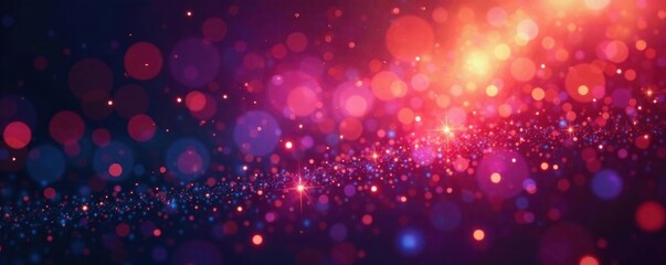 Shimmering, iridescent light flares, sparkling dust motes , glitter, background, iridescent
