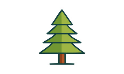 Simple Tree vector art